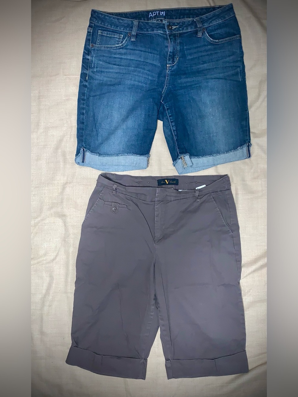Women’s Shorts Bundle Size 12 – Gloria Vanderbilt + Apt. 9